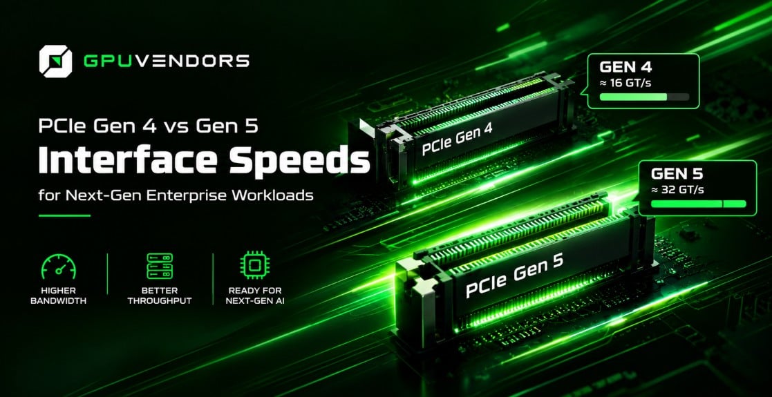 Comparing PCIe Gen 4 and Gen 5 Interface Speeds for Next-Gen Enterprise Workloads