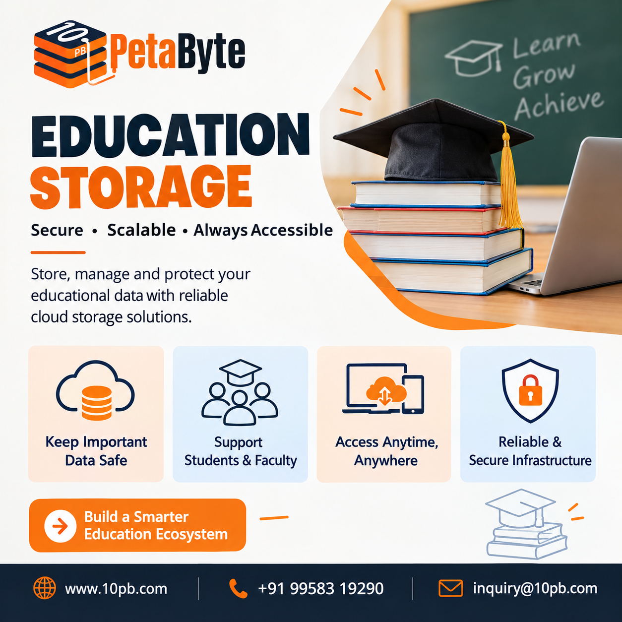 Education Storage for Secure and Scalable Digital Learning
