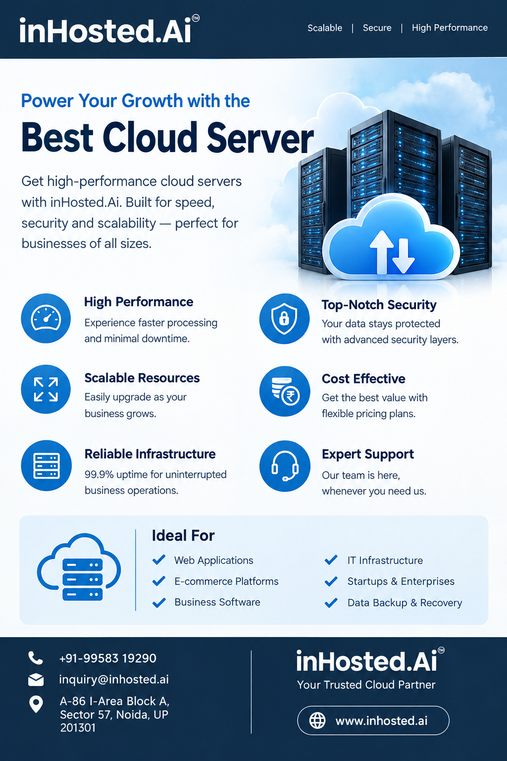 Best Cloud Server for Scalable and Reliable Digital Workloads