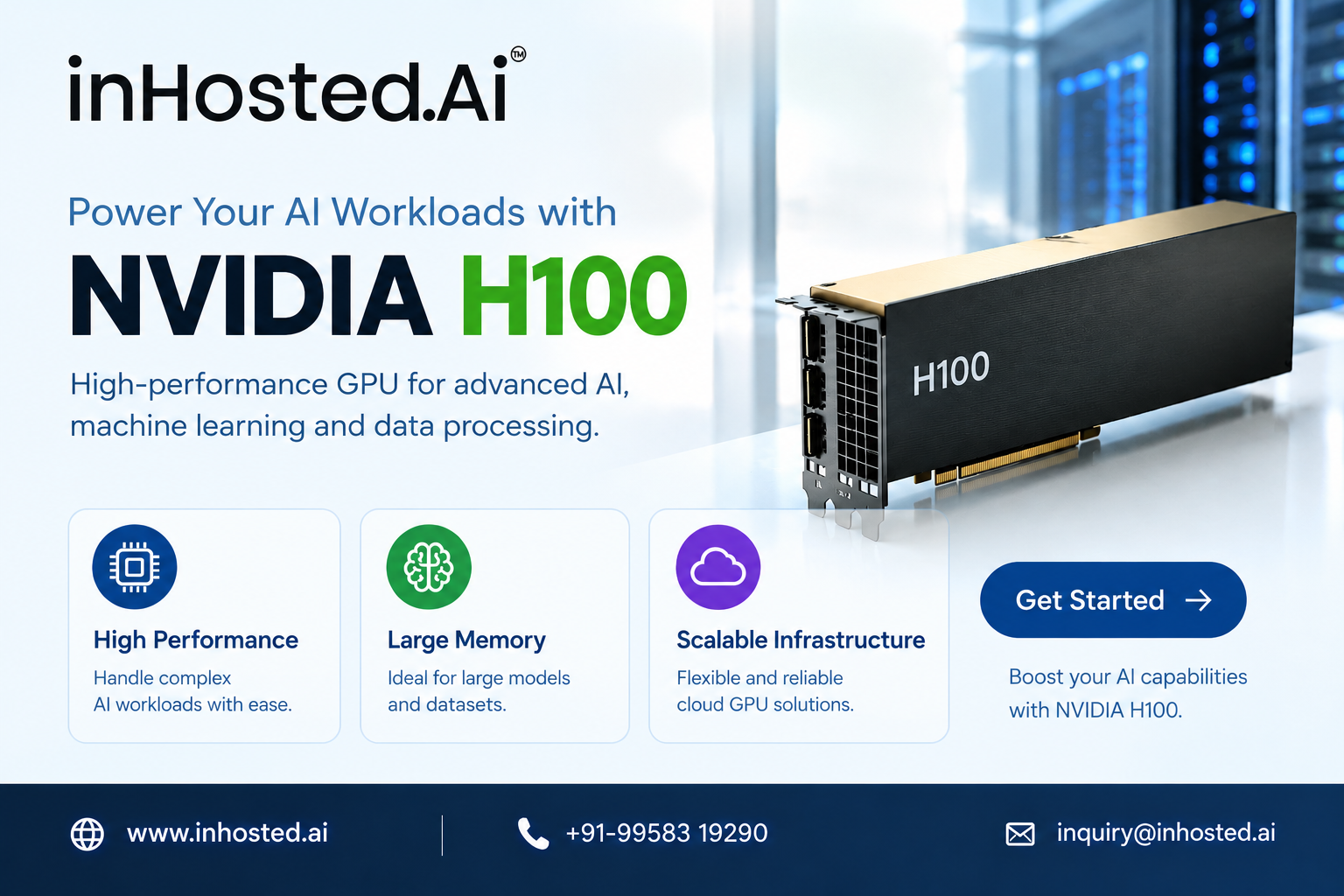 NVIDIA H100 for Advanced AI Training and High-Performance Computing