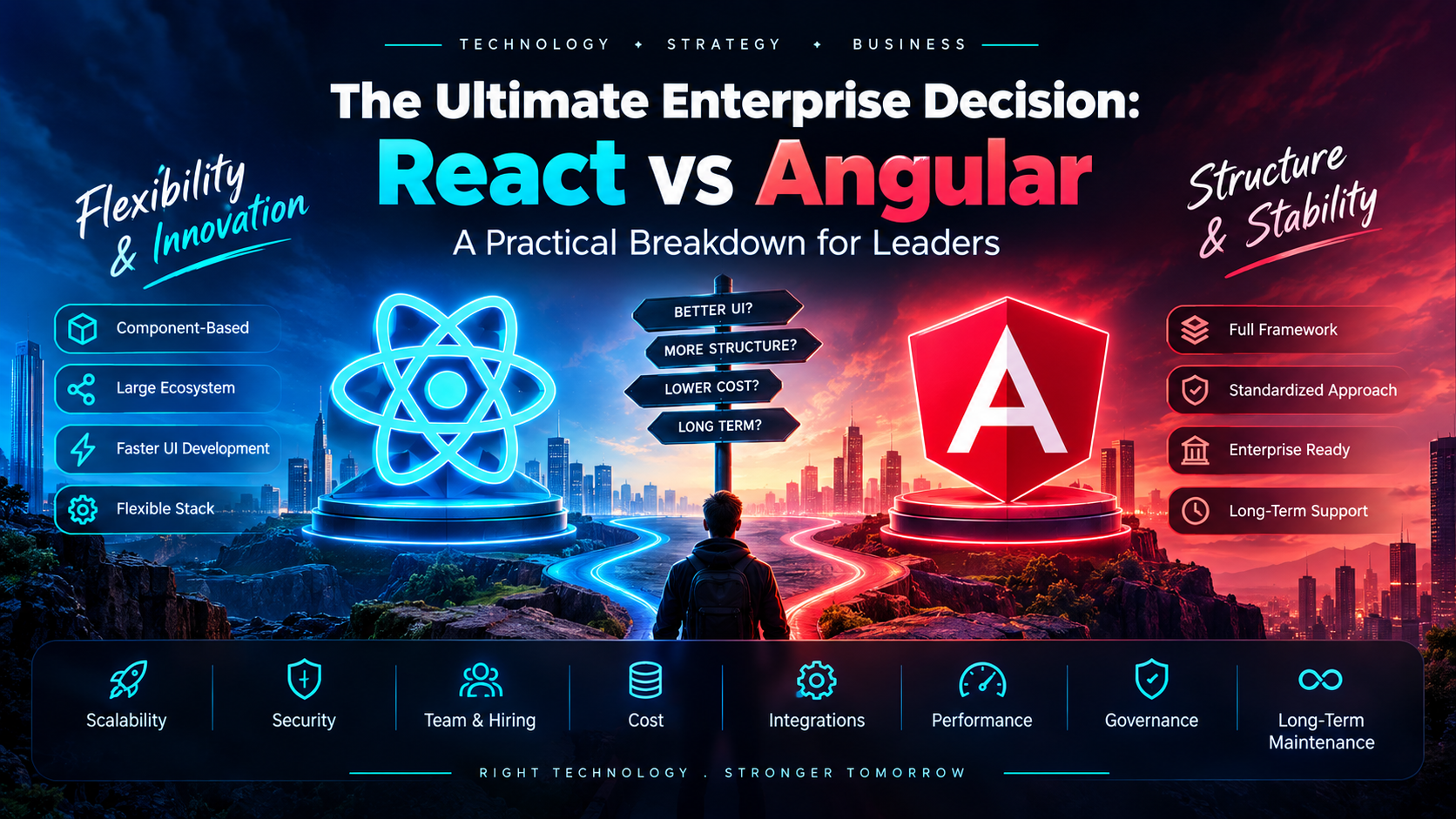 The Ultimate Enterprise Decision: React vs Angular — A Practical Breakdown for Leaders