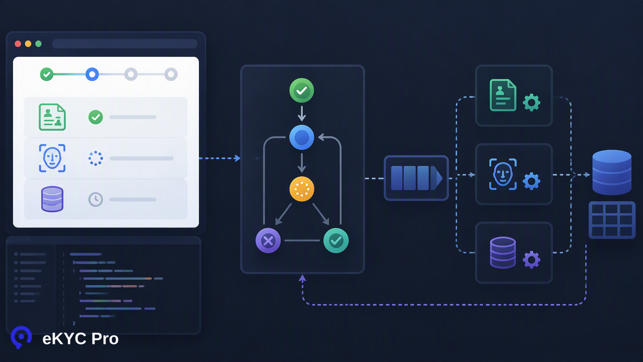 Managing Non-Deterministic Latency in Multi-Step Identity Verification Workflows