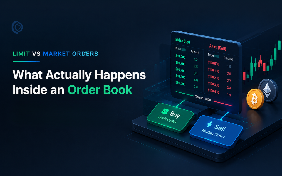 Limit vs Market Orders: What Actually Happens Inside an Order Book