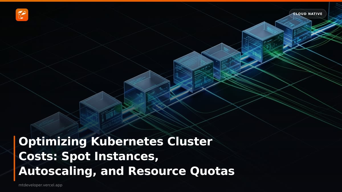 Optimizing Kubernetes Cluster Costs: Spot Instances, Autoscaling, and Resource Quotas
