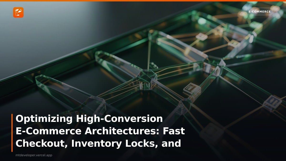 Optimizing High-Conversion E-Commerce Architectures: Fast Checkout, Inventory Locks, and Micro-Caches