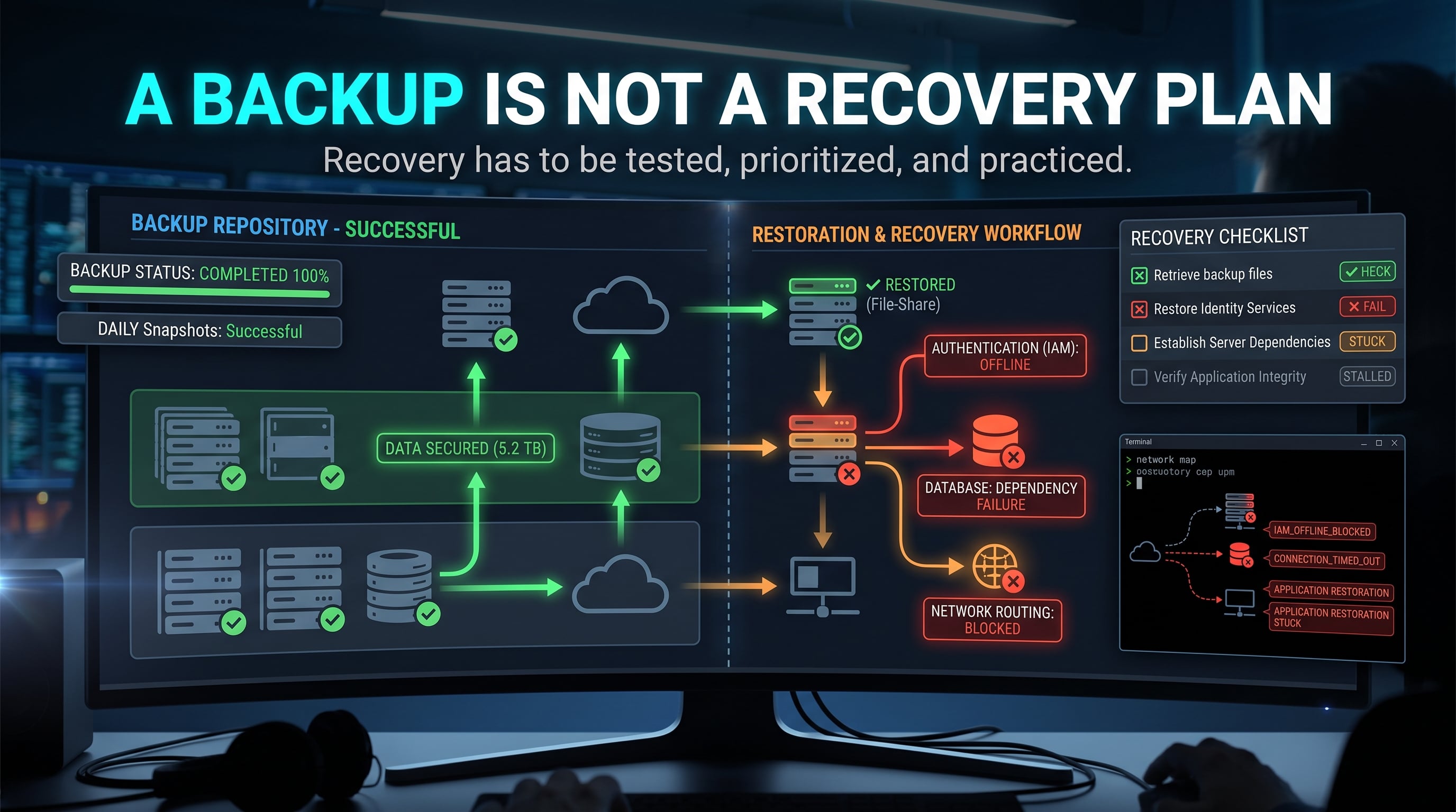 A Backup Is Not a Recovery Plan