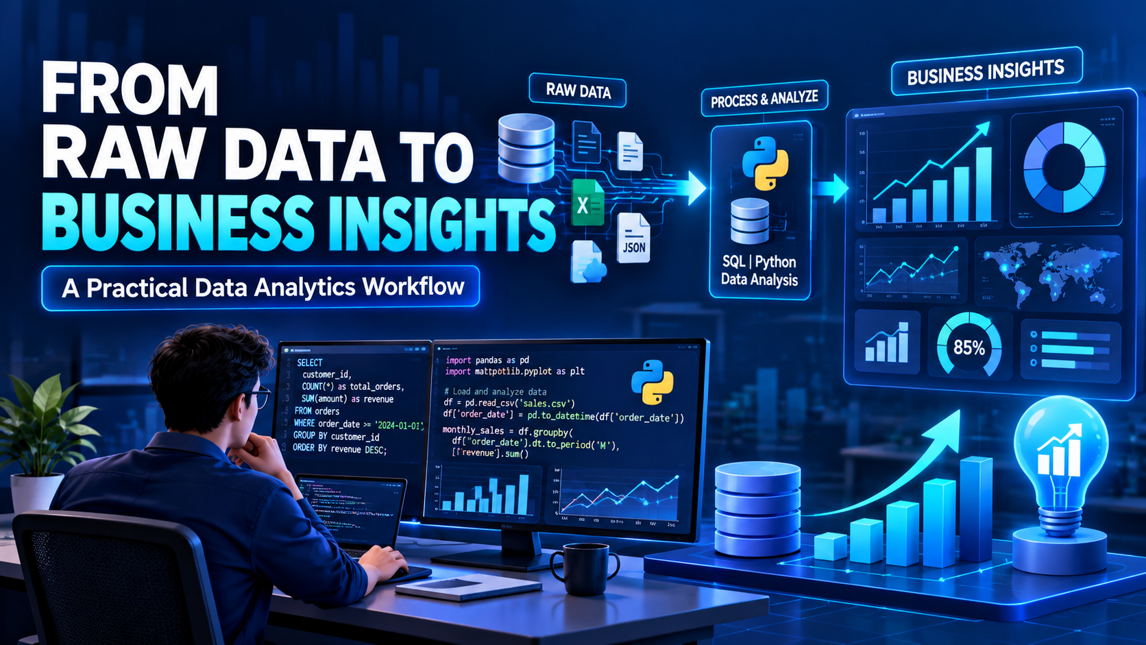  From Business Questions to Data-Driven Decisions: A Practical Analytics Roadmap