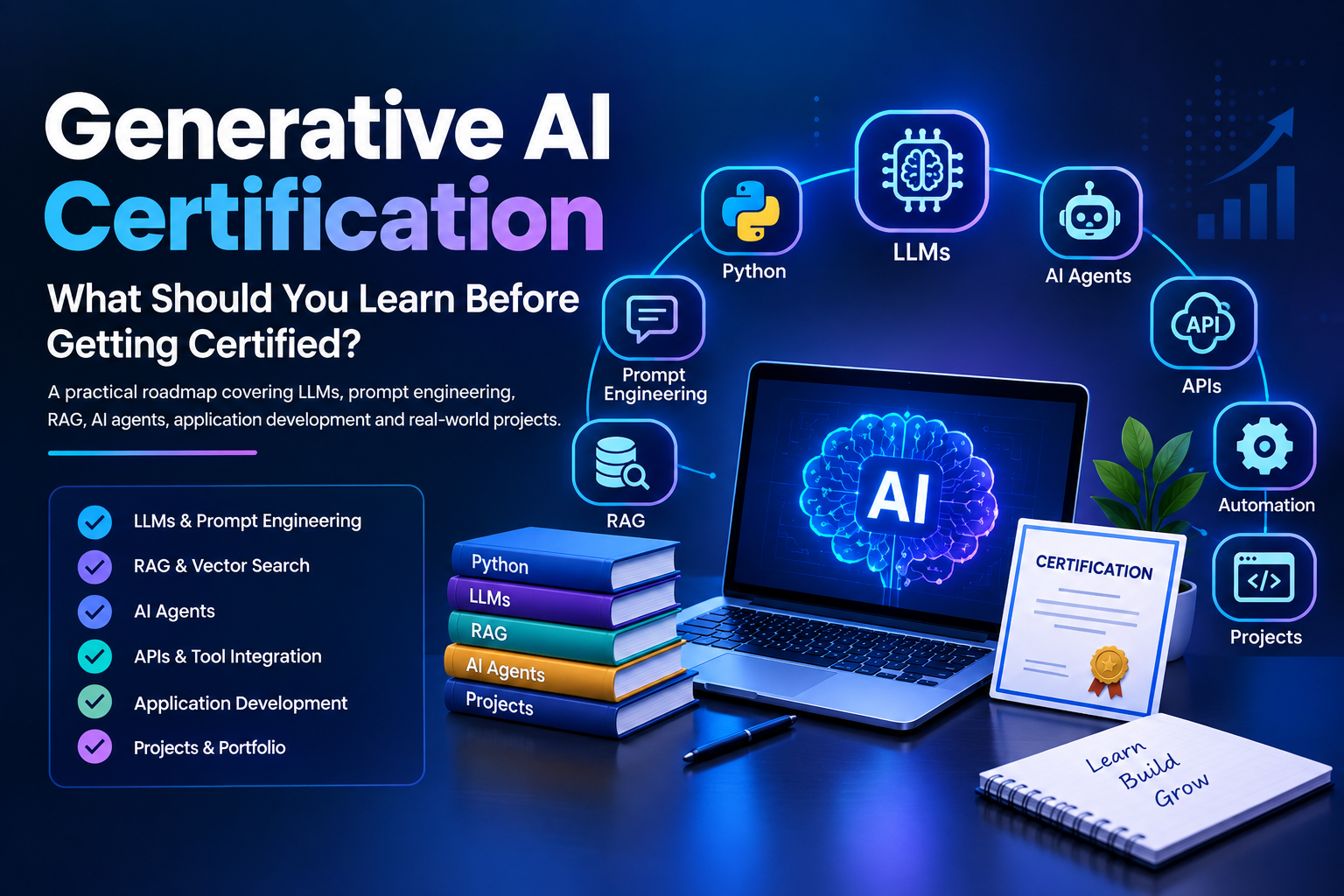 Generative AI Certification: What Should You Learn Before Getting Certified?