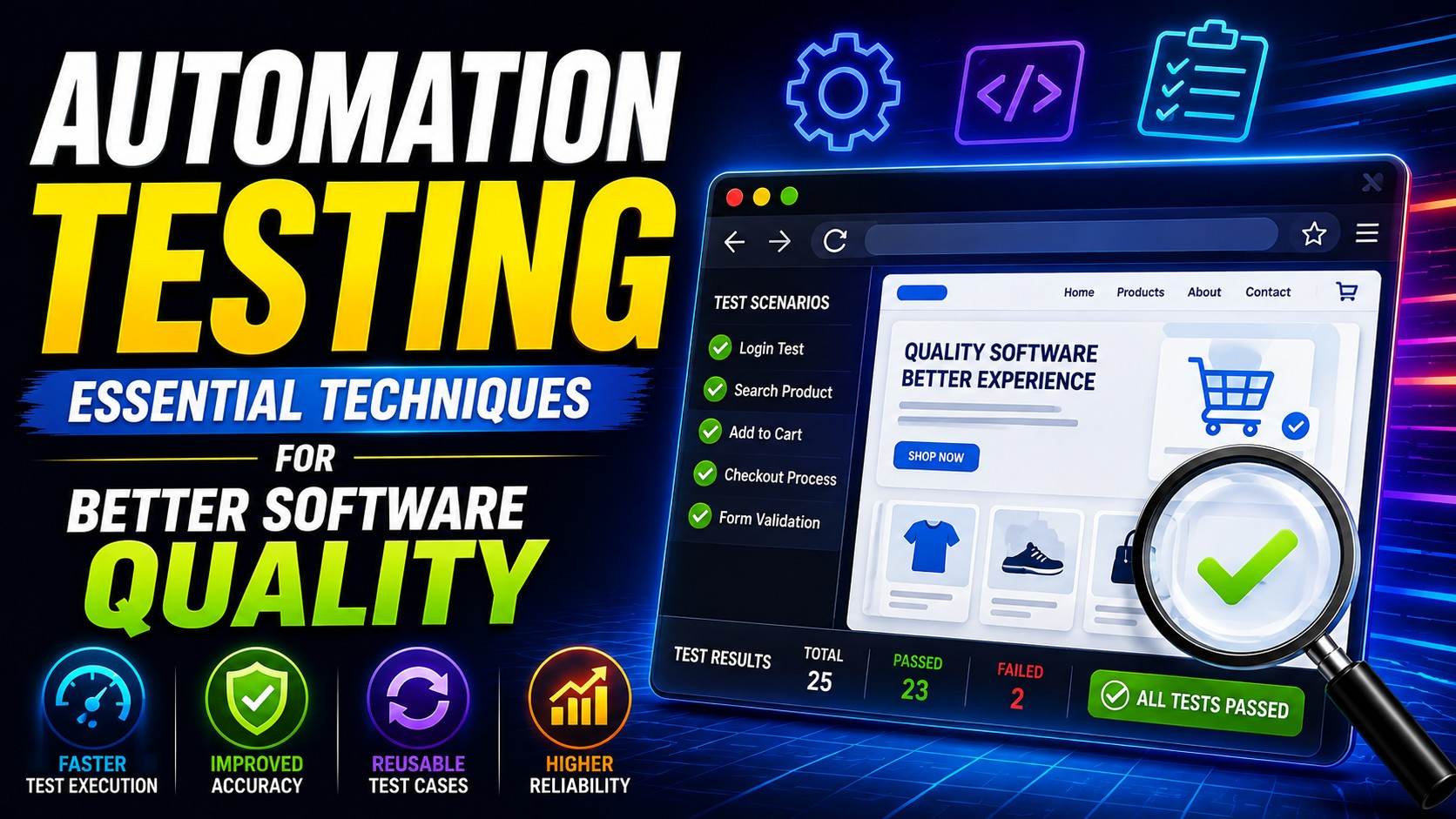 Automation Testing: Essential Techniques for Better Software Quality
