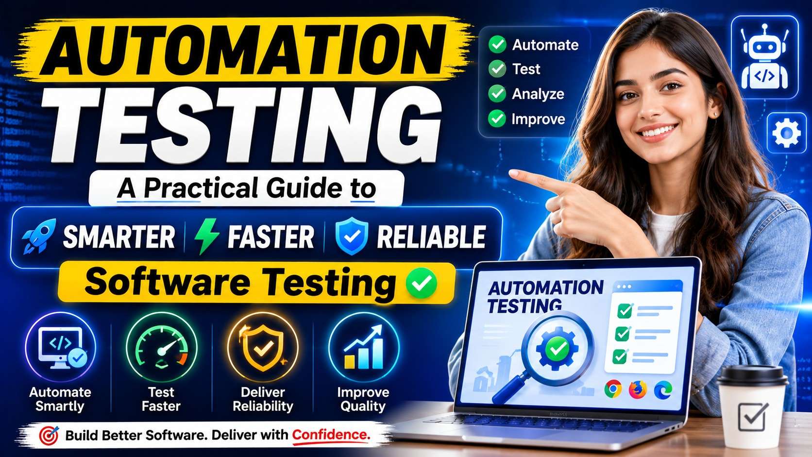 Automation Testing: A Practical Guide to Smarter, Faster & Reliable Software Testing