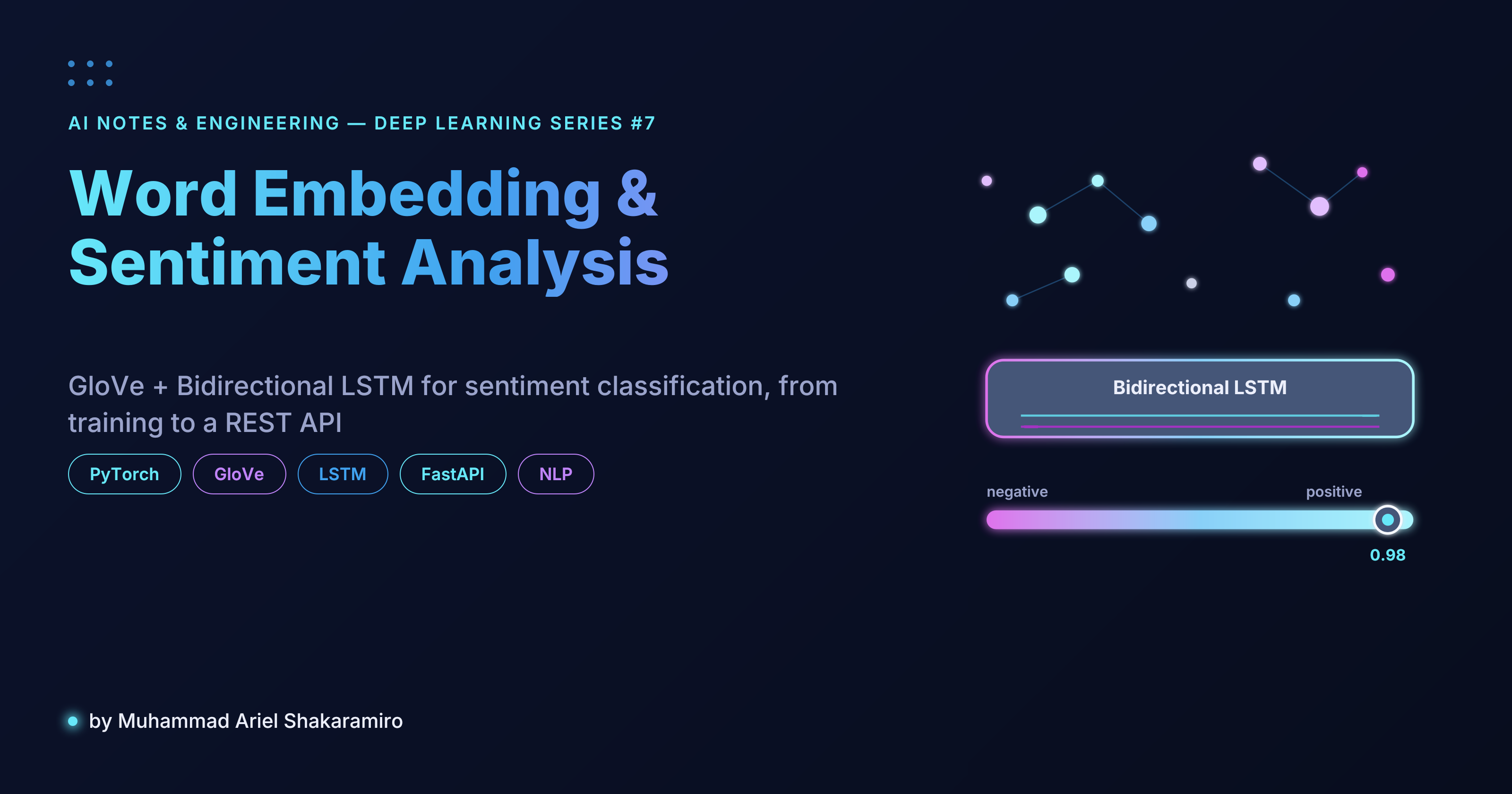 Word Embedding & Sentiment Analysis with LSTM