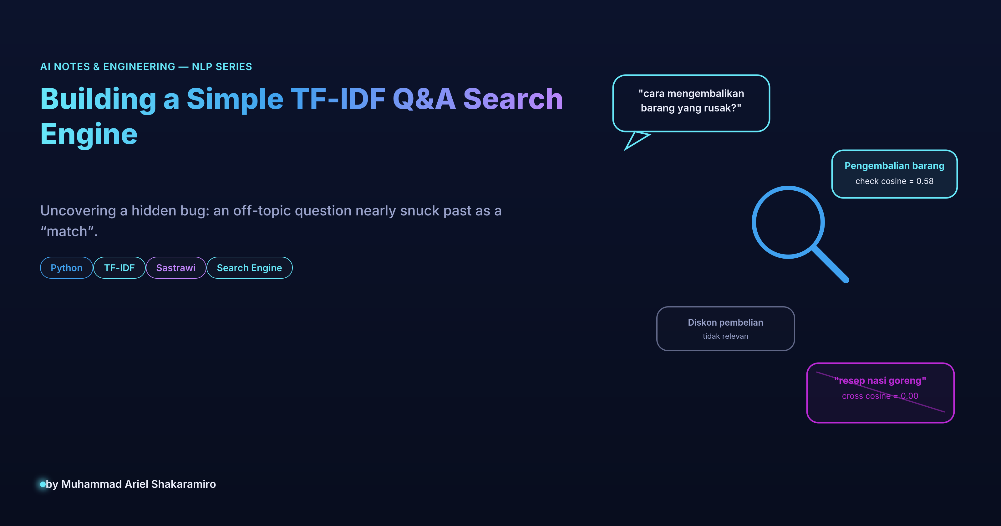 Building a Simple TF-IDF Q&A Search Engine