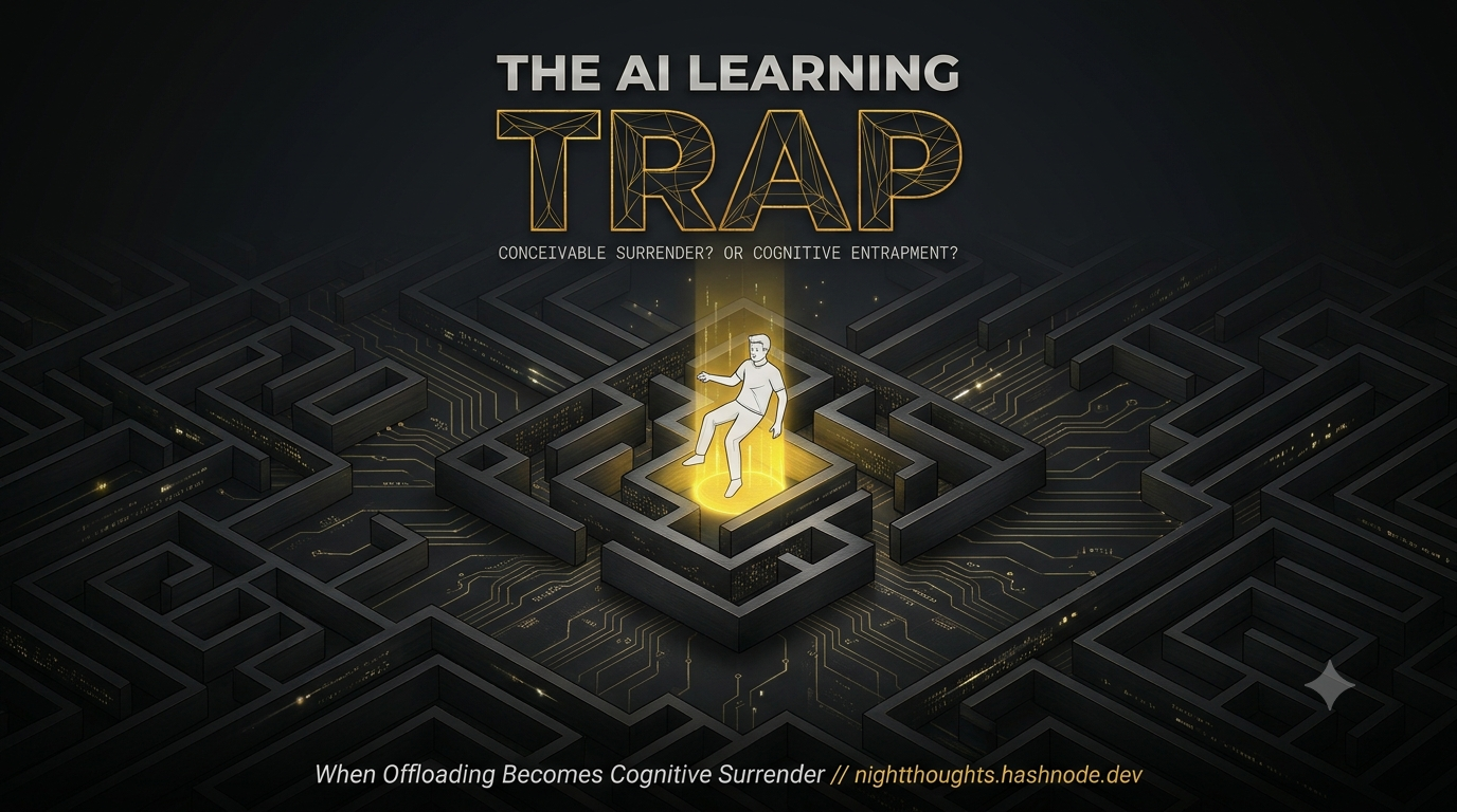 The AI Learning Trap: When Offloading Becomes Cognitive Surrender