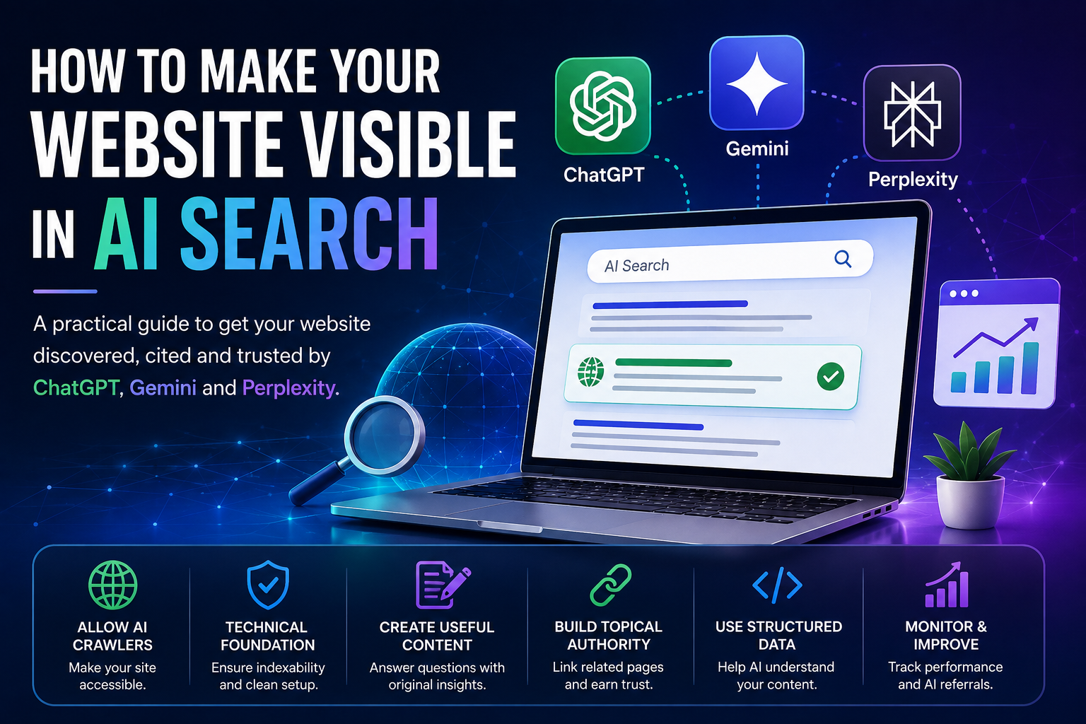 Make Your Website Visible in ChatGPT, Gemini and Perplexity