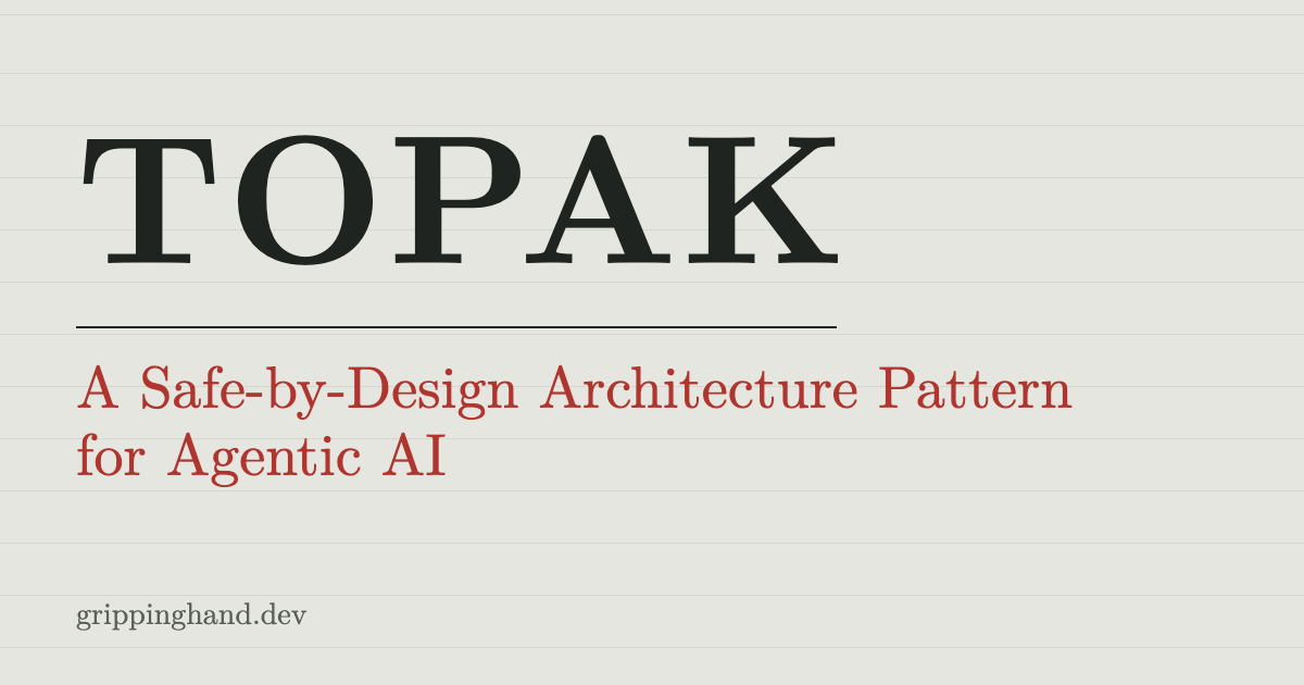 TOPAK: Every Agent Is Byzantine