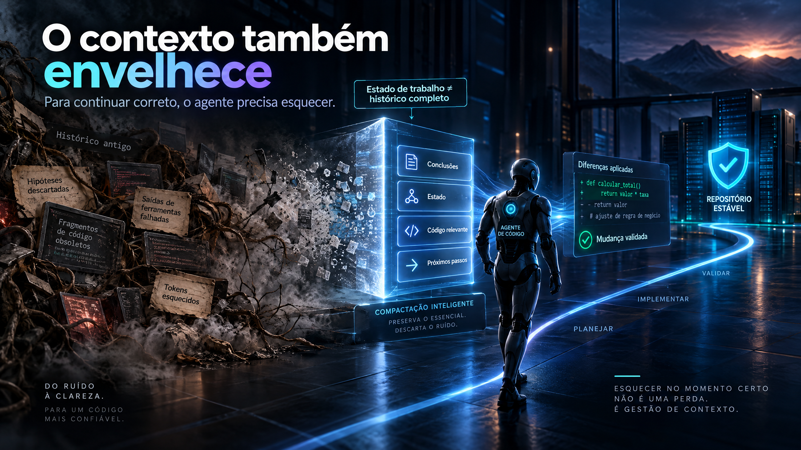 O contexto também envelhece