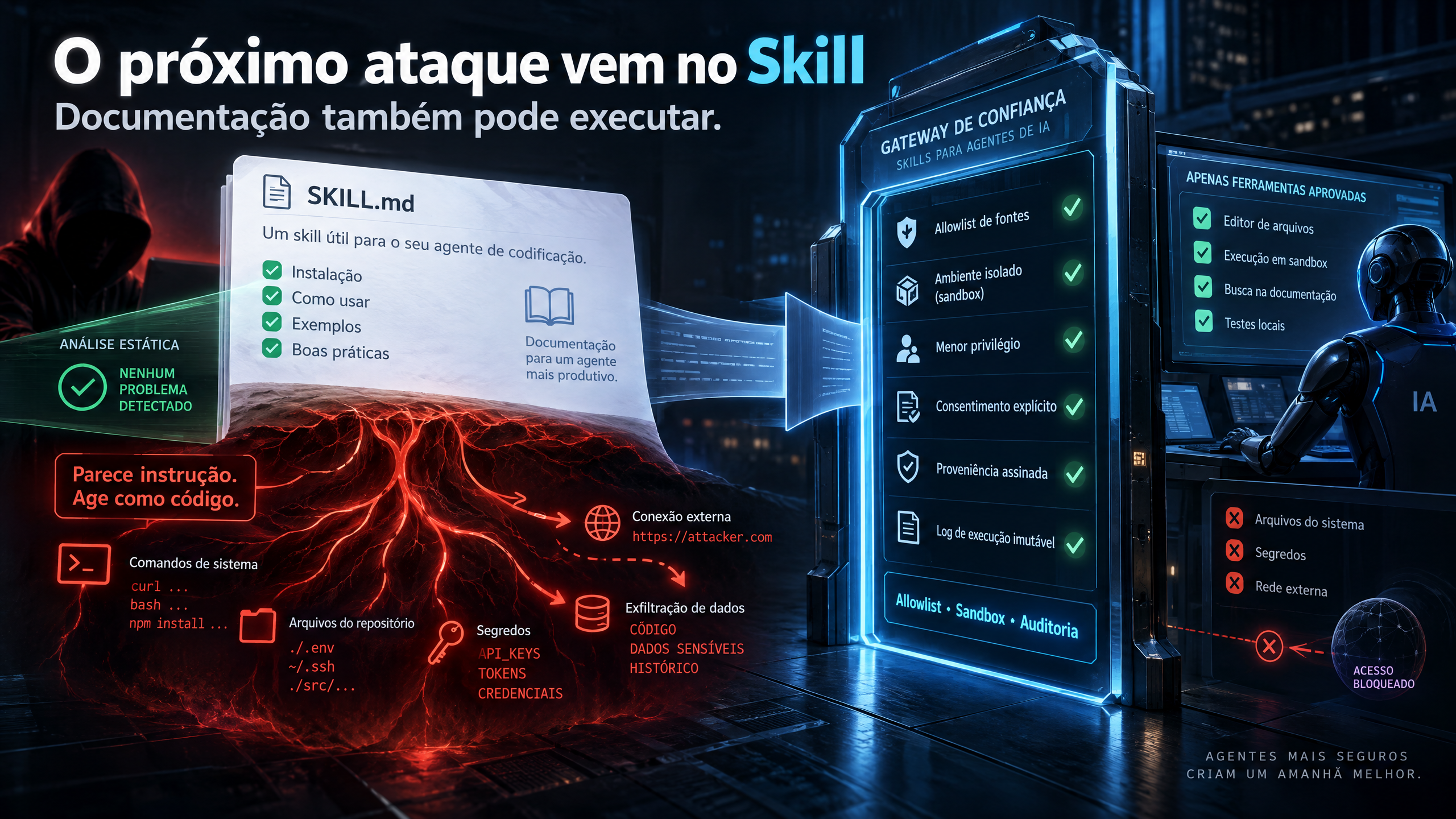O próximo ataque não vem no código
