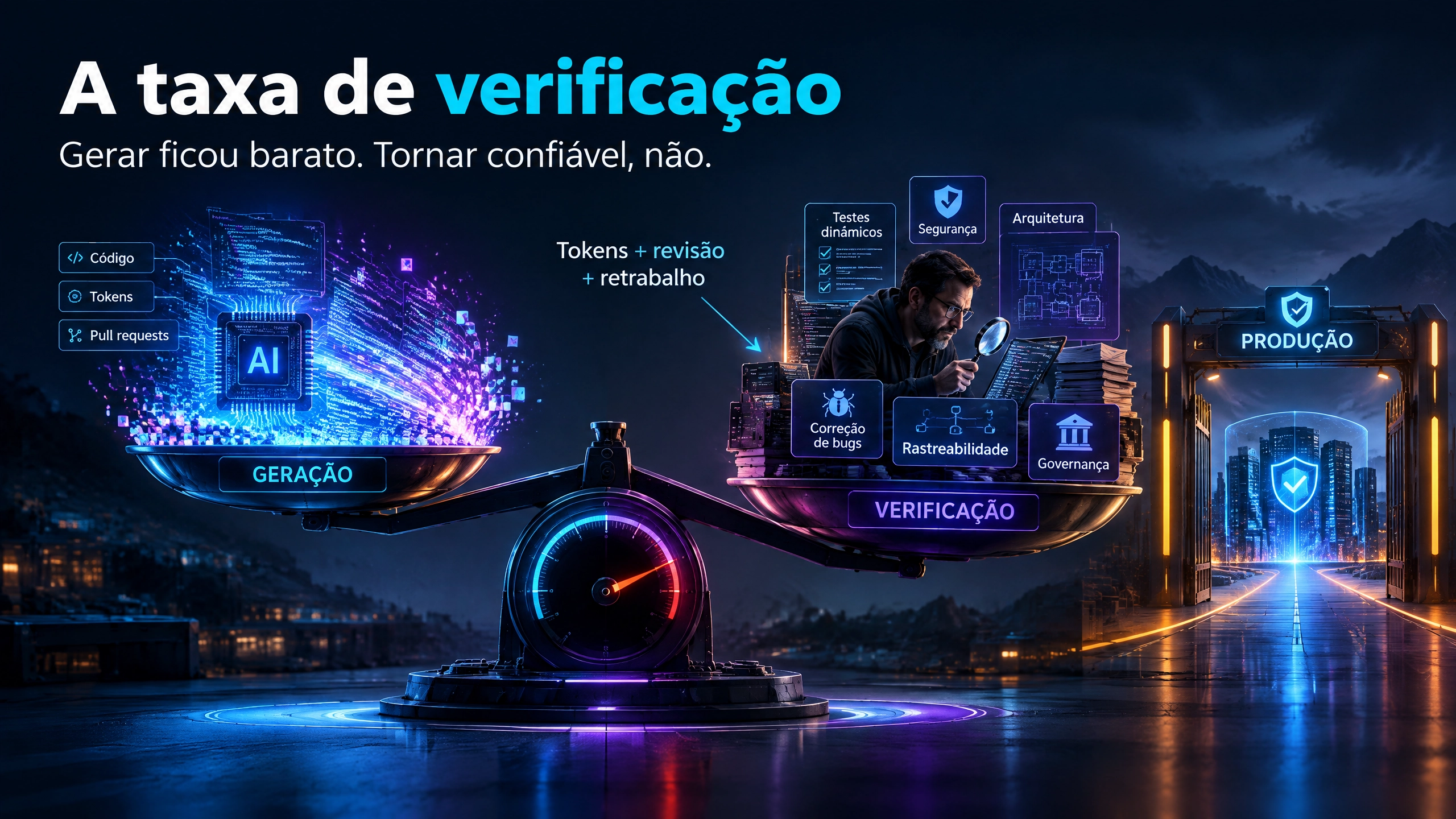 A taxa de verificação