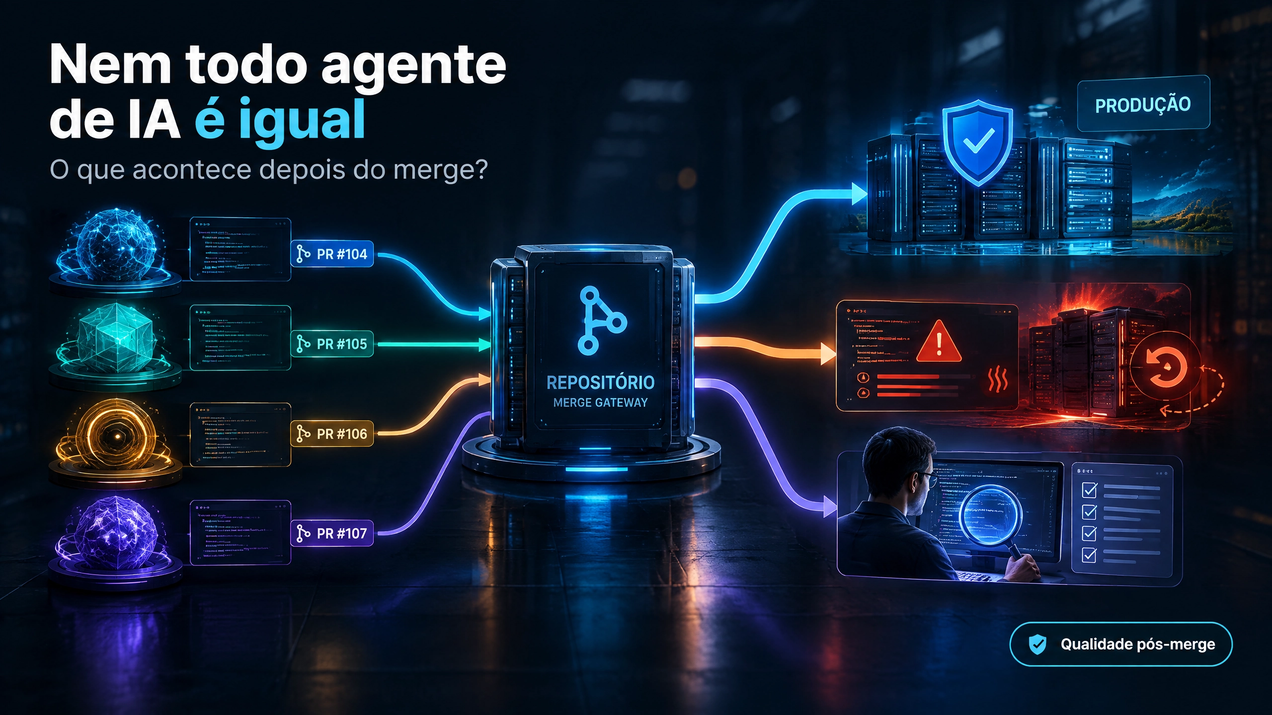 Nem todo agente é igual