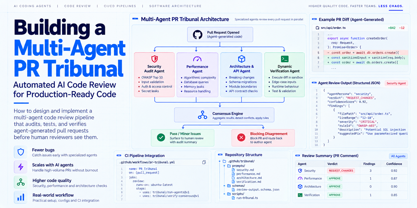 AI Reviewing AI: Why Our Multi-Agent PR Tribunal Is the Only Way We Survived the Diff Explosion