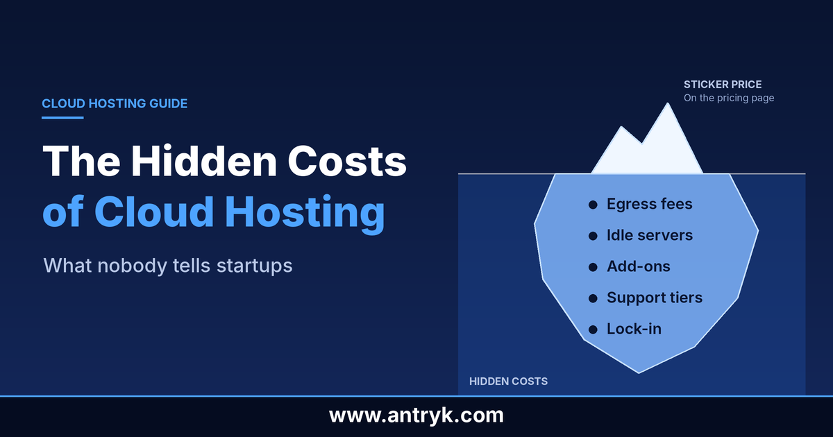 The Hidden Costs of Cloud Hosting nobody tells Startups about
