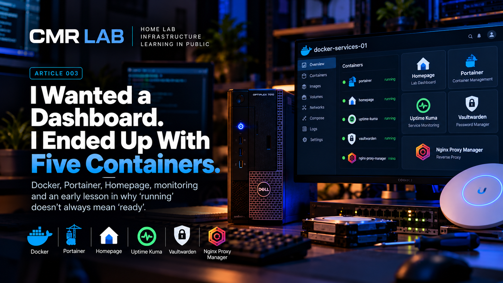 I Wanted a Dashboard. I Ended Up With Five Containers.
