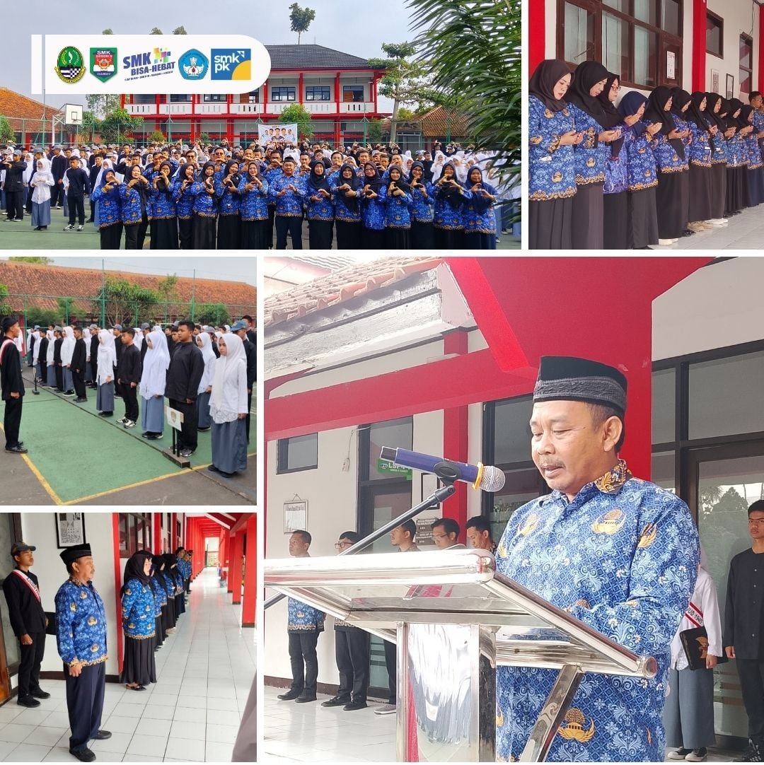 SMKN 9 Garut Gelar Upacara Peringatan Hari Kesaktian Pancasila