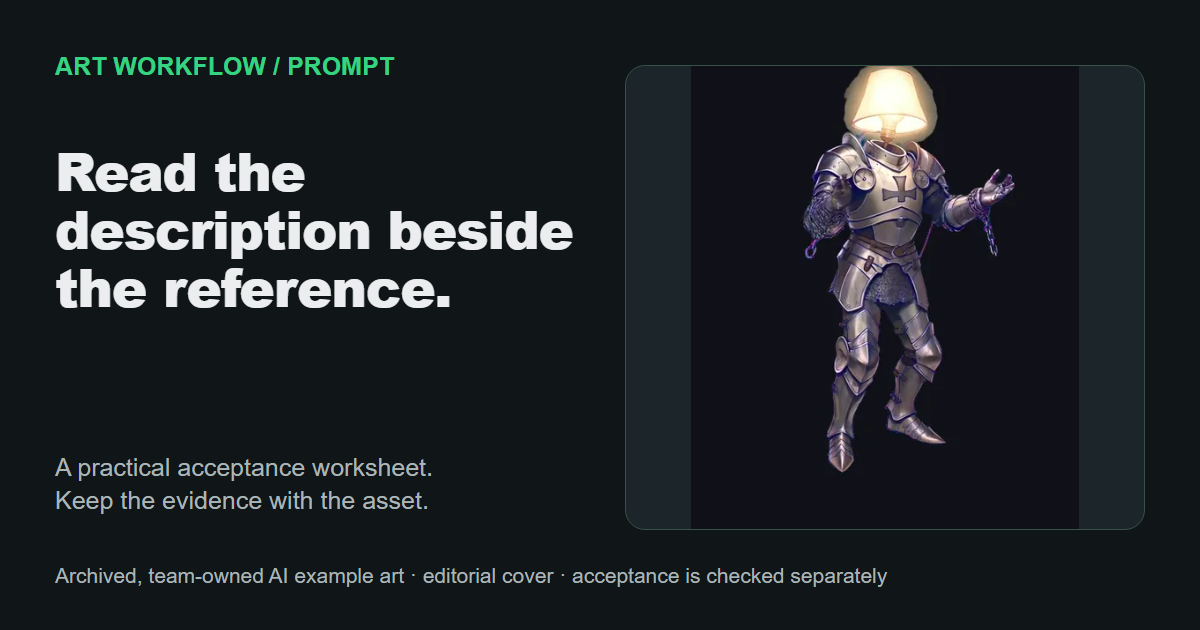 Review an Image-to-Prompt Result Before You Reuse It