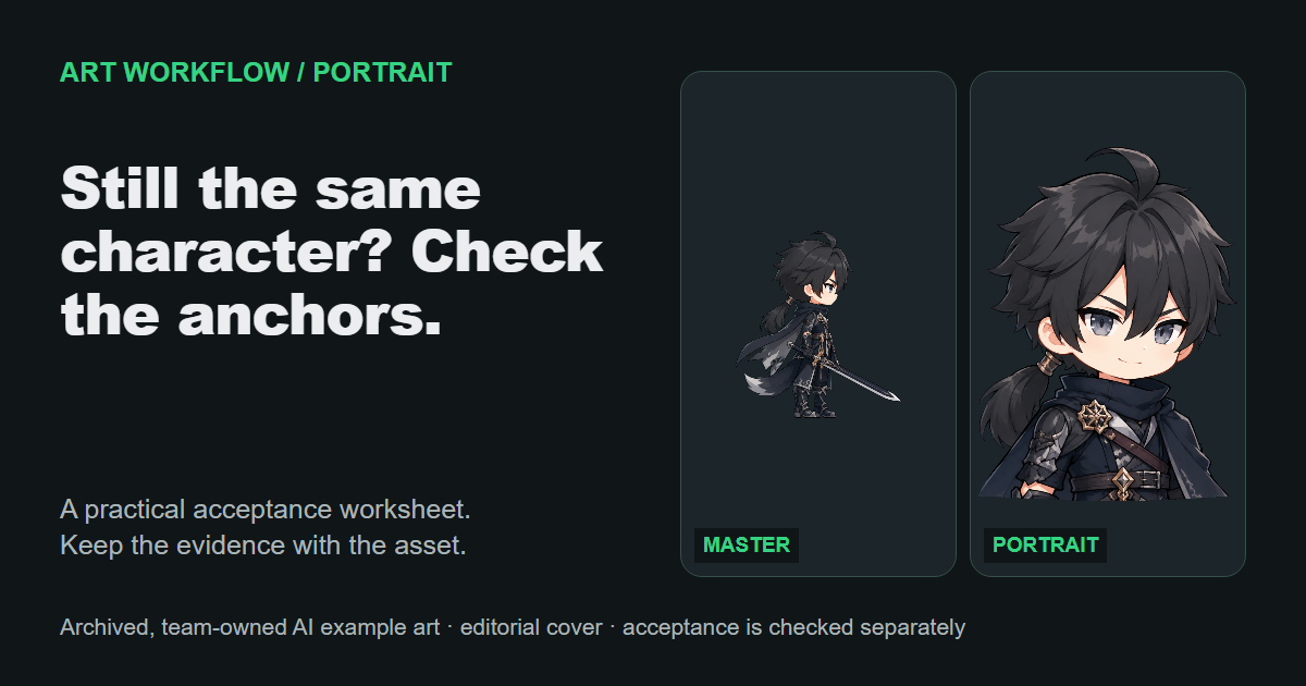 Does This Portrait Still Match the Full-Body Master?