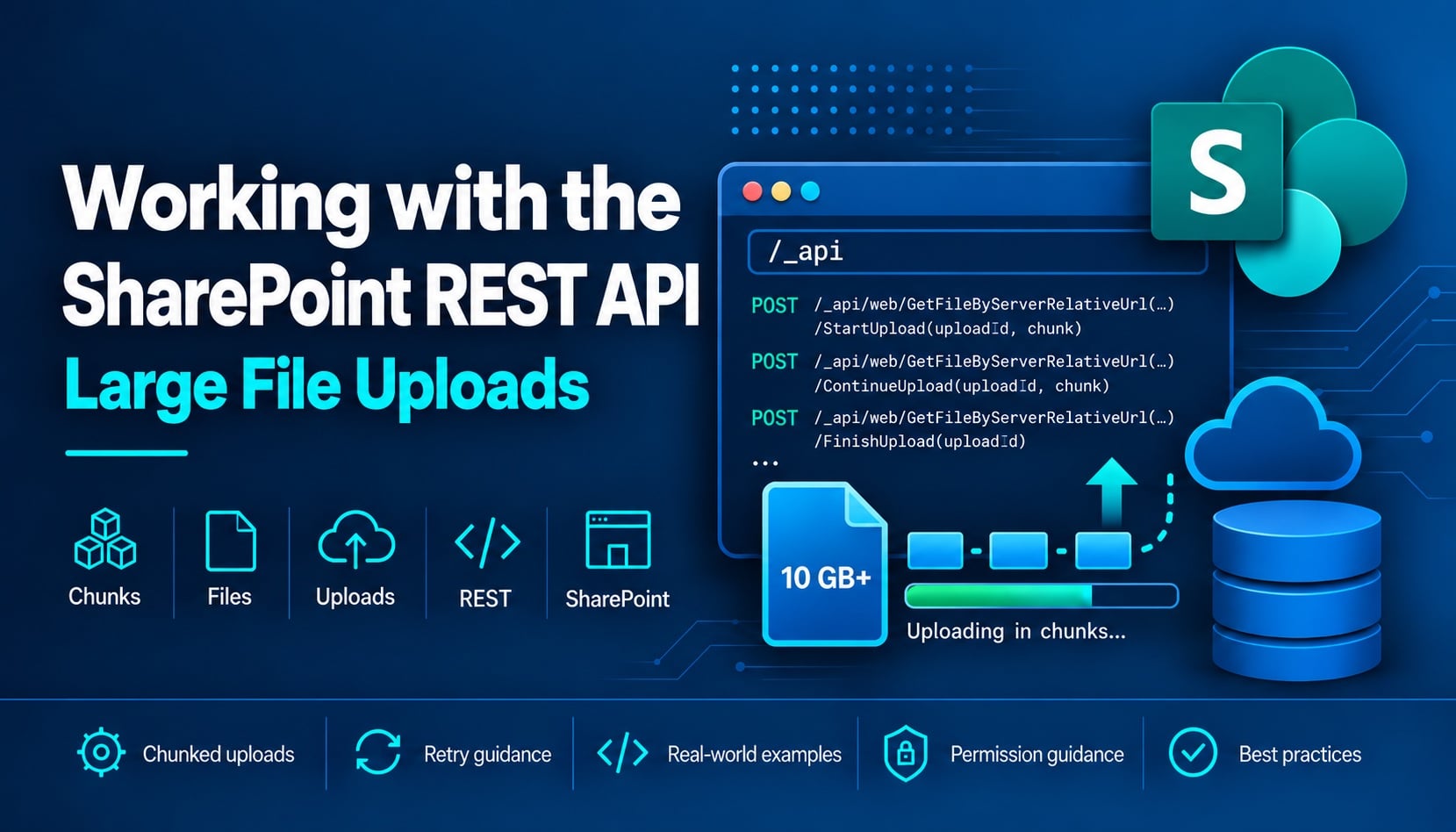 SharePoint REST API - Working with Large File Uploads