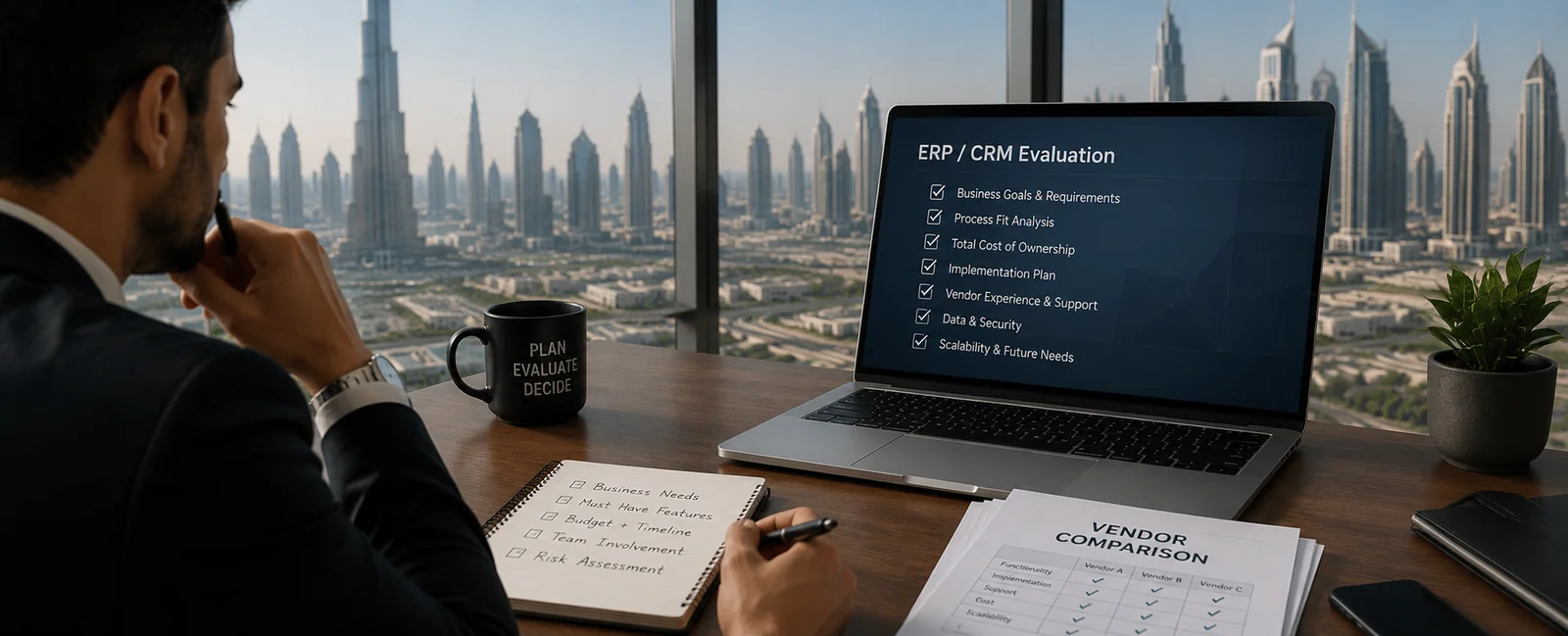 Custom Software vs Off-the-Shelf in Dubai: What Should Happen Before You Sign With an ERP or CRM Vendor