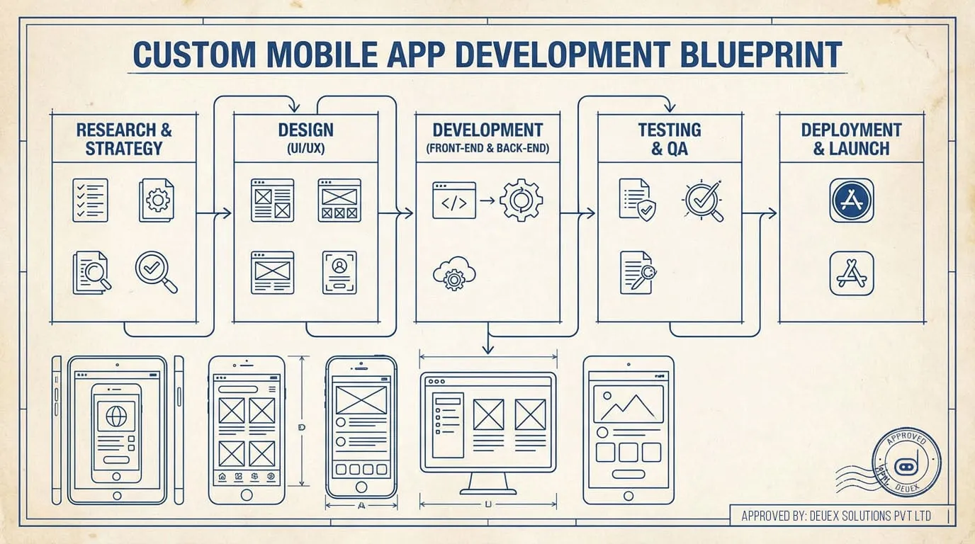 How to Tailor a Mobile App to Your Business: A Complete Blueprint for Custom Mobile App Development