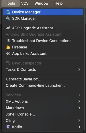 Beginner's Guide: Step 3.1: Running on Android Emulator (2)