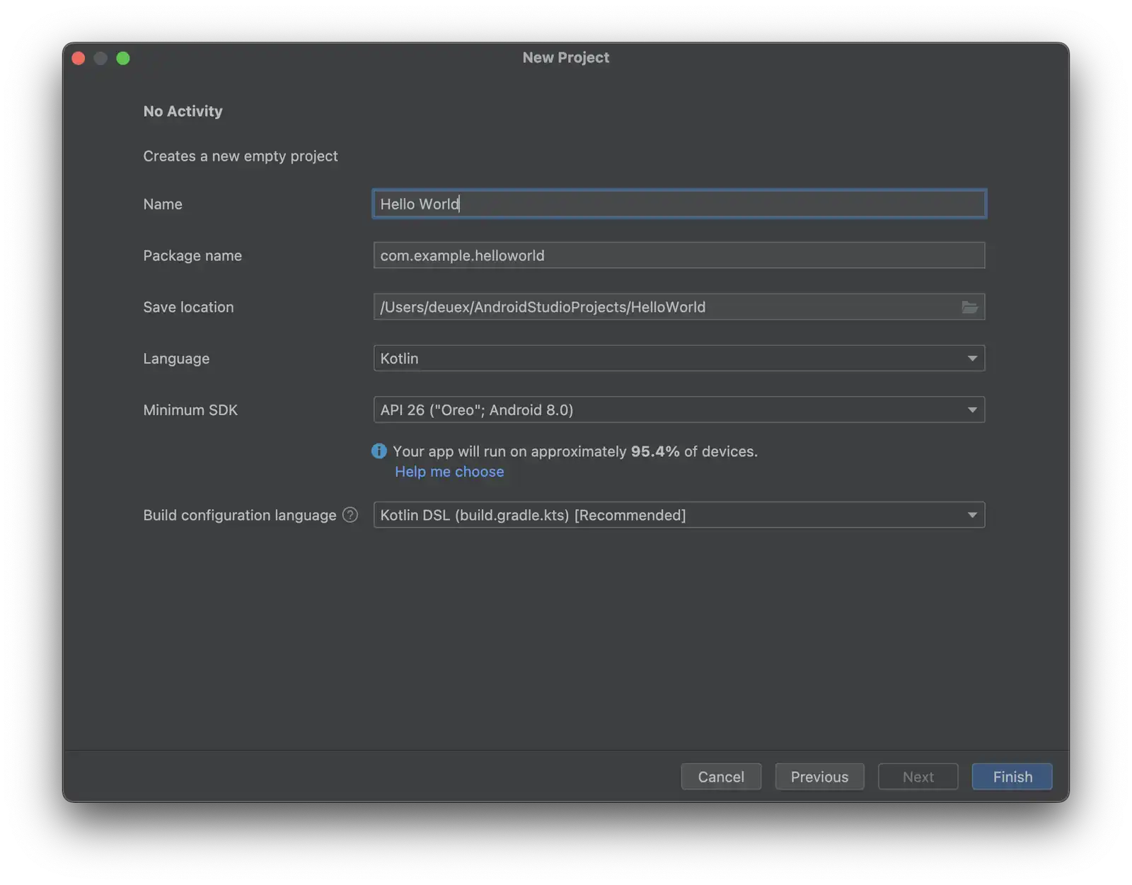 Beginner's Guide: Step 3.1: Running on Android Emulator