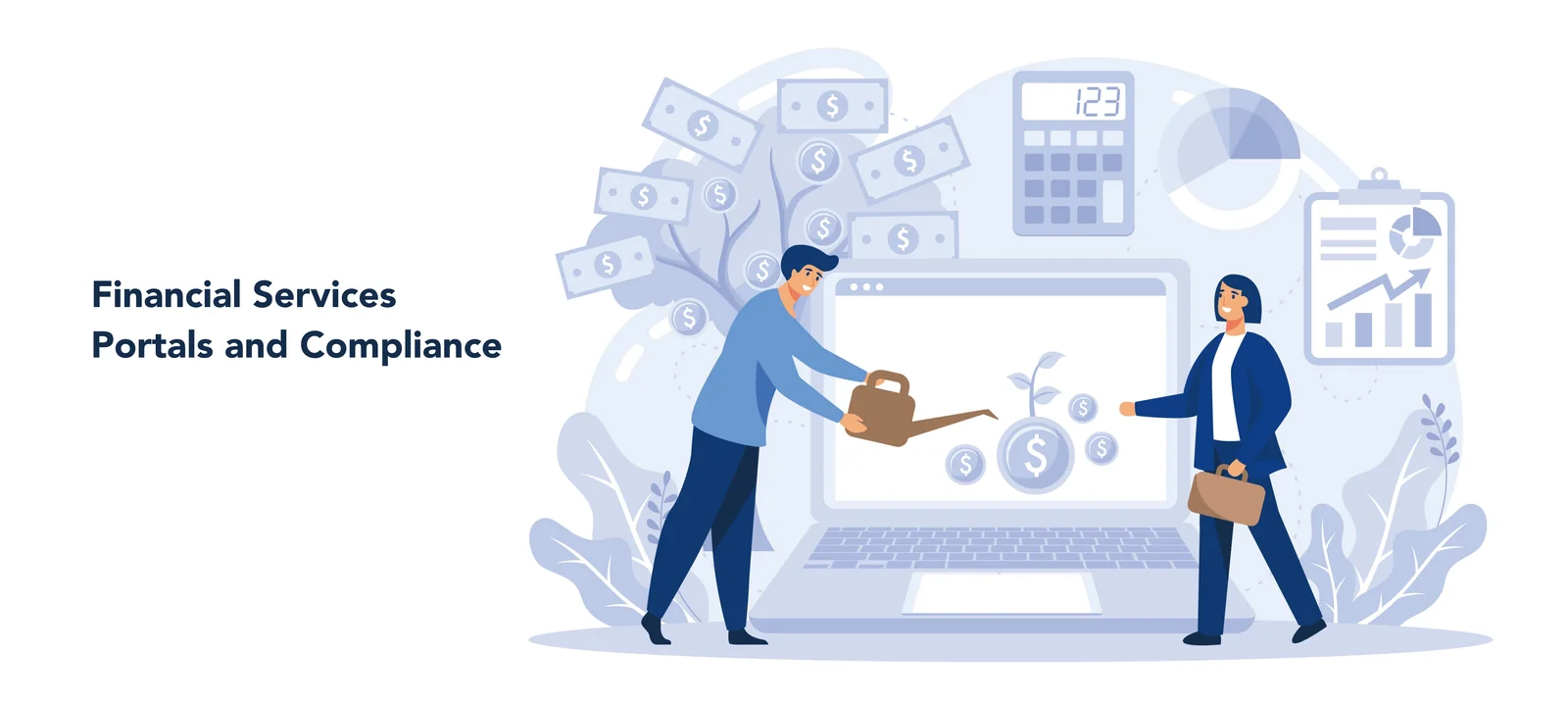 How Enterprises Build Modern Customer Portals with Web Apps: Financial Services Portals and Compliance