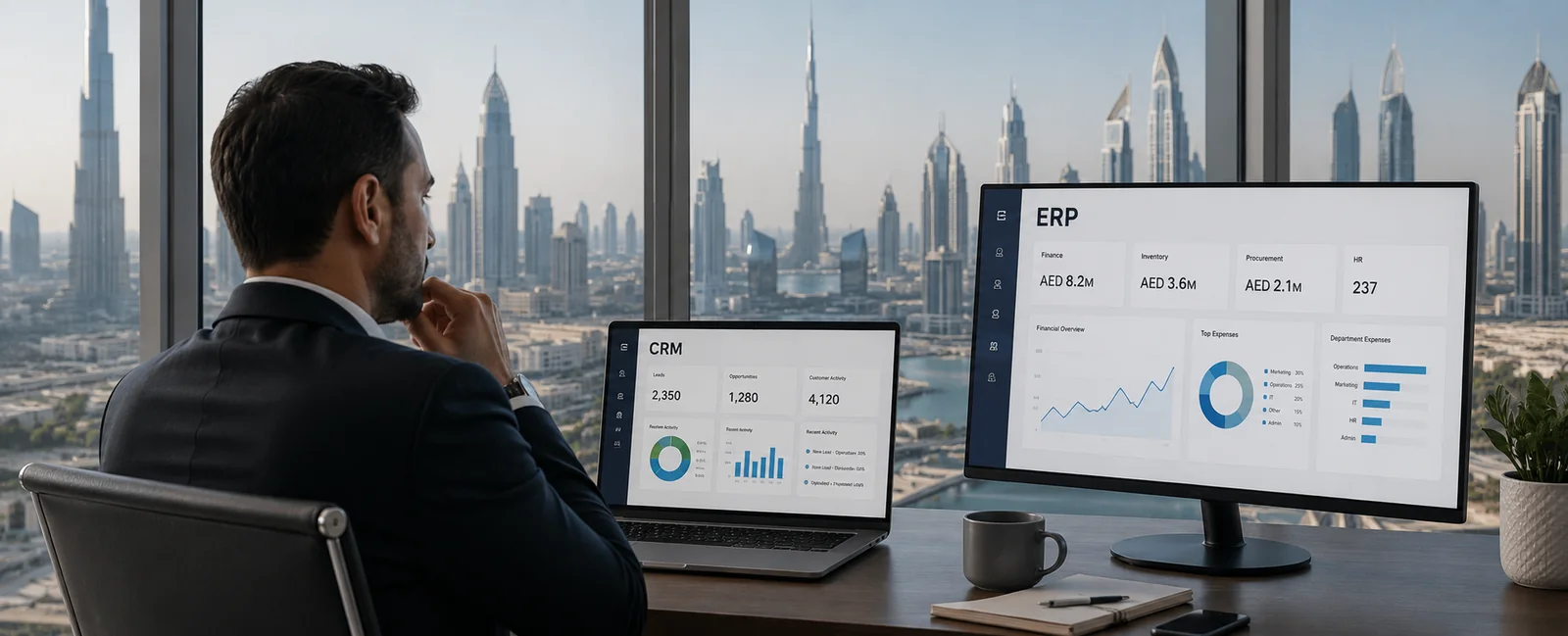Custom Software vs Off-the-Shelf in Dubai: Is CRM Software in Dubai a Different Decision From ERP
