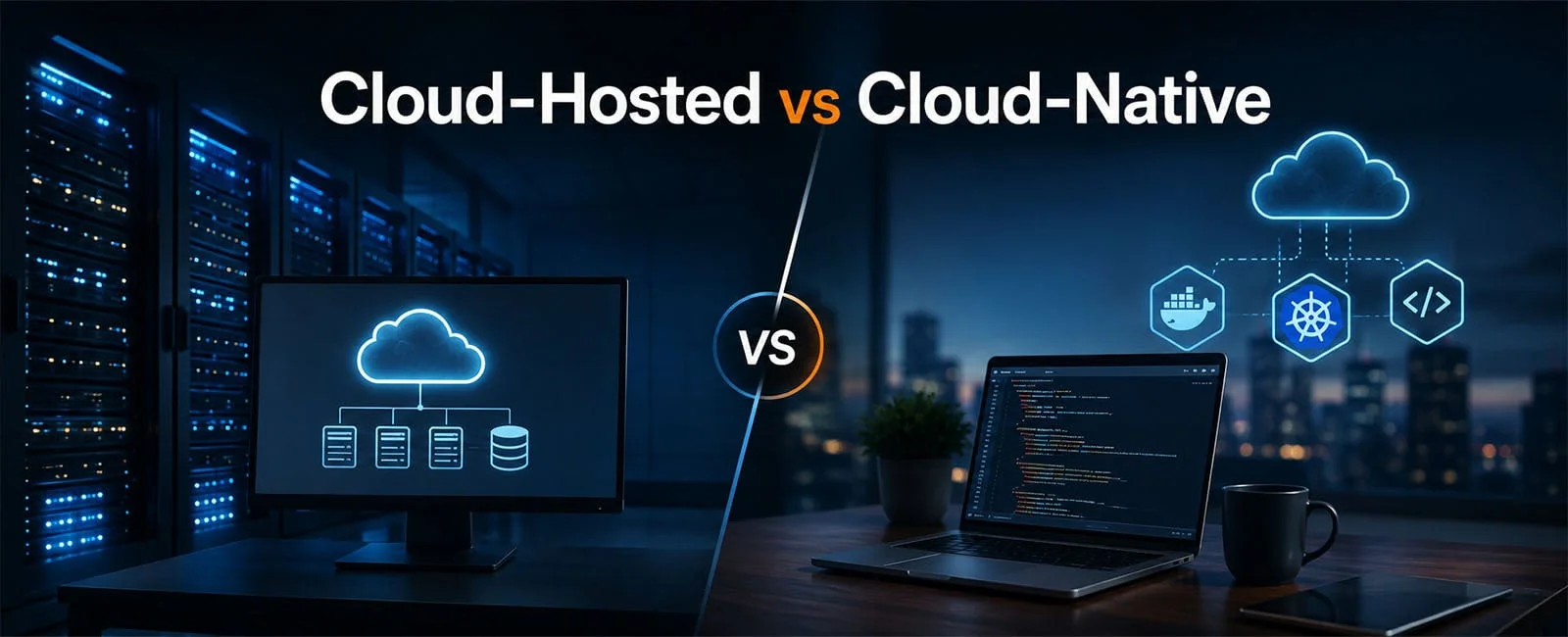 Cloud Application Development Guide for Businesses: Cloud-Hosted vs Cloud-Native: What Is the Difference