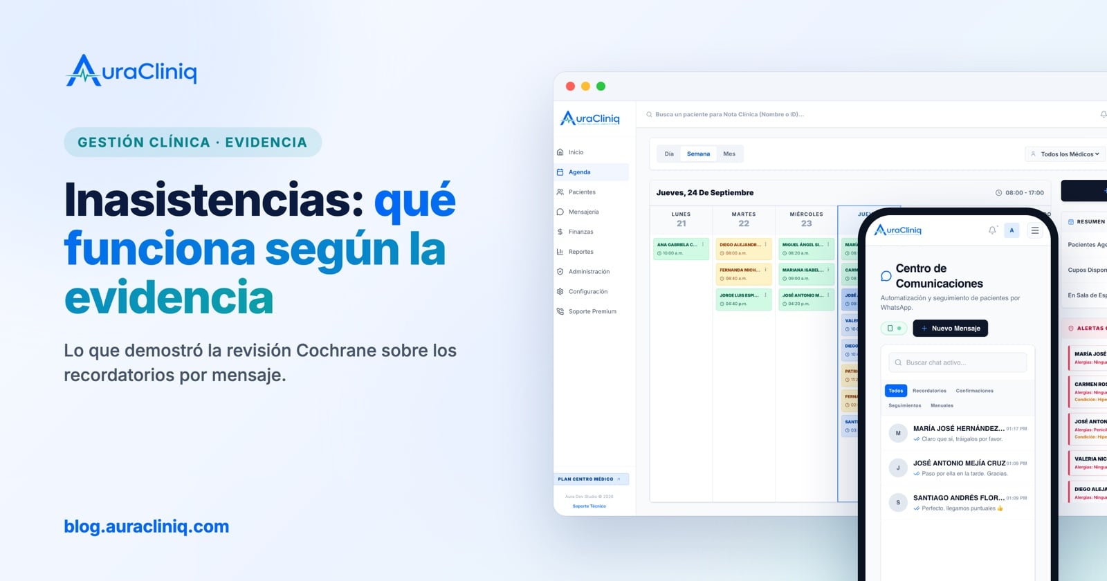Inasistencias médicas: qué dice la evidencia sobre los recordatorios