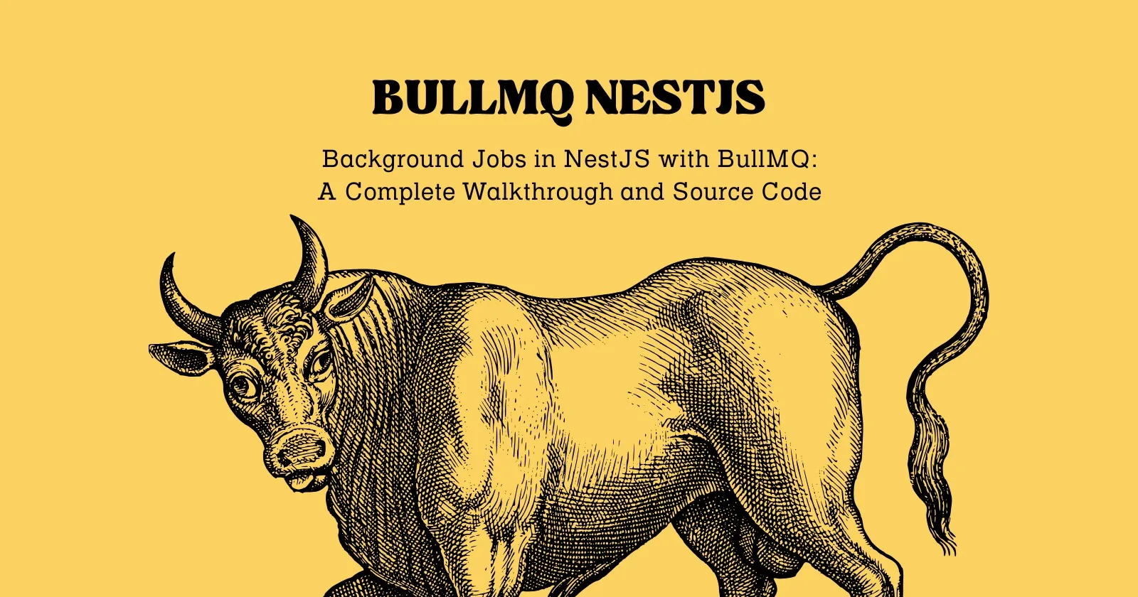 Background Jobs in NestJS with BullMQ: A Complete Walkthrough