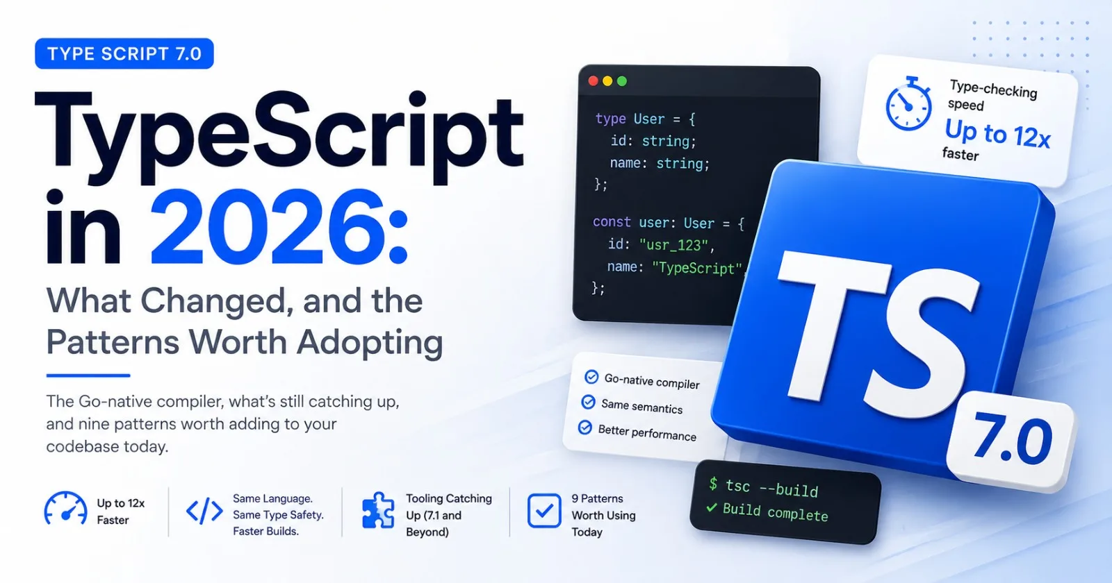 TypeScript in 2026: What Changed, and the Patterns Worth Adopting