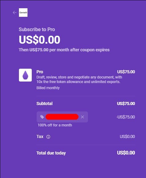 Cách nhận 1 tháng GenieAI Pro miễn phí với mã FOUNDERPASS