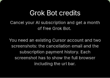 Nhận Cursor Pro miễn phí khi hủy gói AI coding trả phí khác
