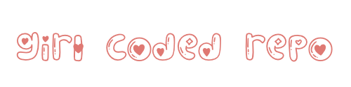 Girl Coded Repo