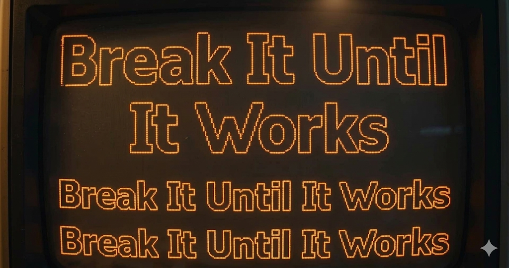 Break It Until It Works