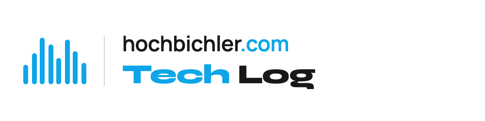hochbichler.com - Tech Log