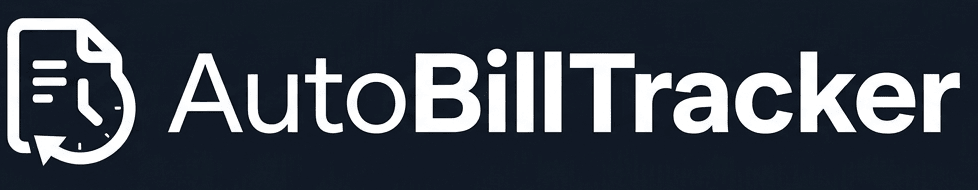 AutoBillTracker Blog