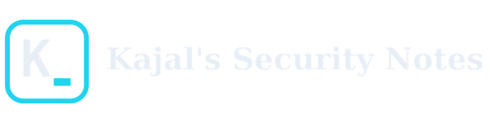 Kajal's Security Notes