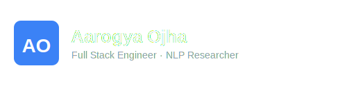 Aarogya Ojha