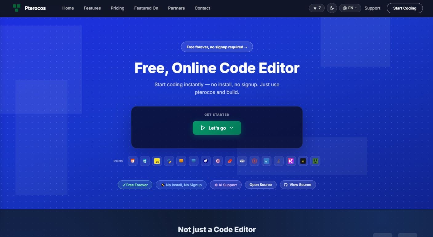 Open IDE