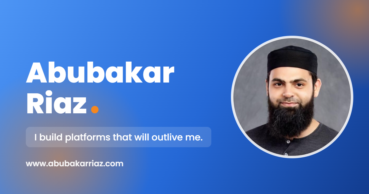 Abubakar Riaz — DevOps, Azure & Cloud-Native Runbooks